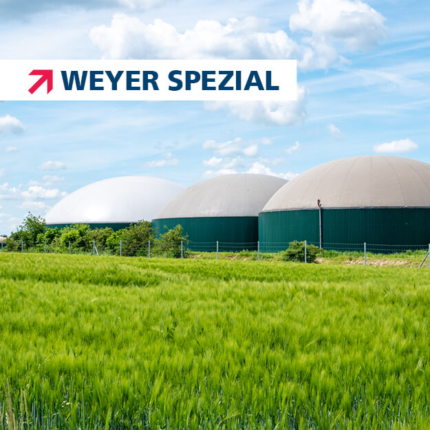 weyer spezial zum Thema Anlagensicherheit von Biogasanlagen