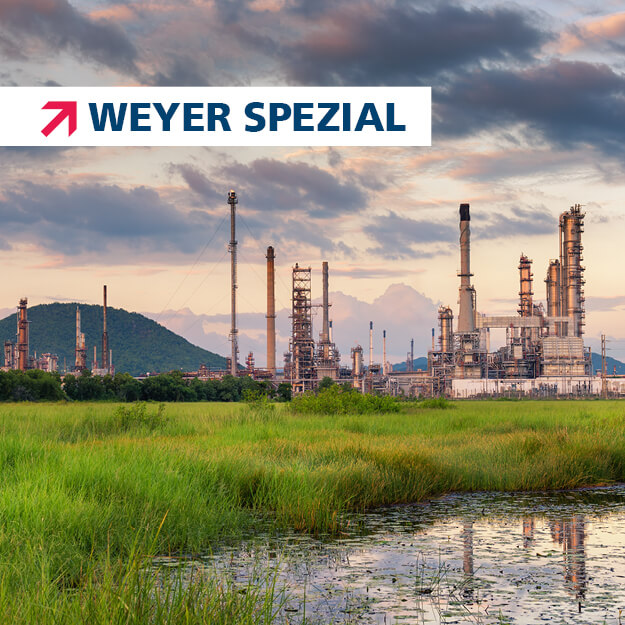 Deckblatt weyer spezial Gewässerschutz