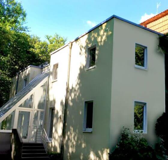 Außenansicht des Hubertushofs