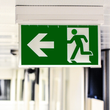 Notausgangssschild
