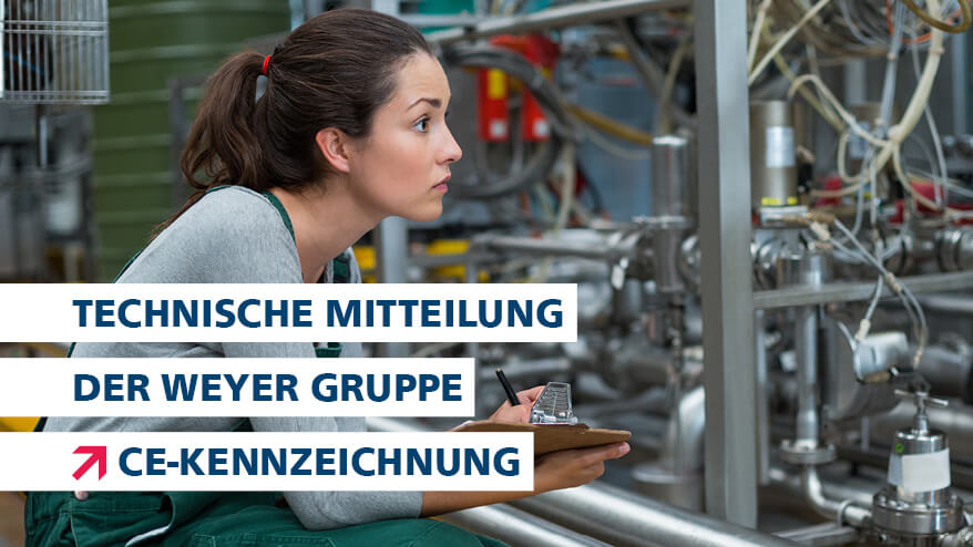 technische Mitteilung CE Kennzeichnung Headerbild